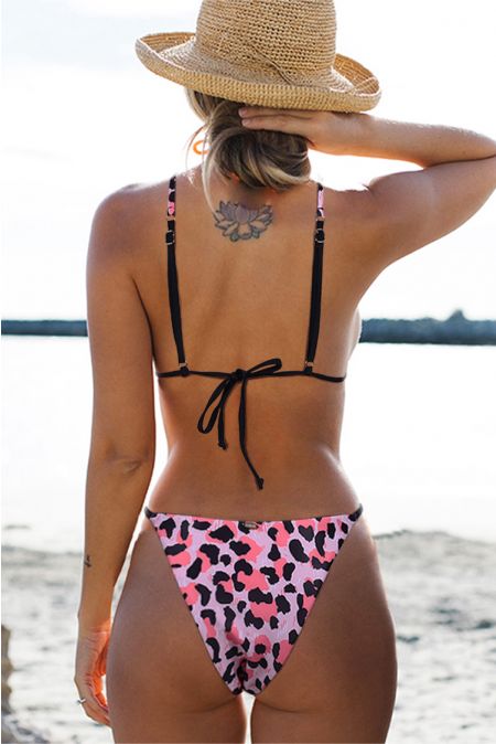 Kamoni Leopardenmuster Bikini